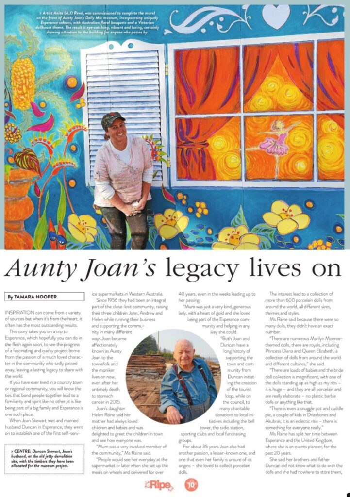 This mural featured in Farm Weekly