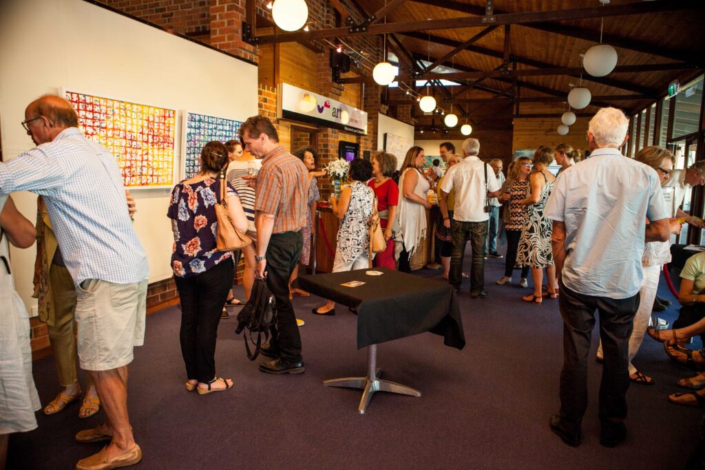 the exhibition was opened by Rachel Coad, and was well attended 